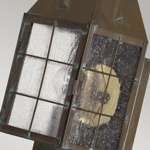 Elstead Lighting - QN-NANTUCKET-M-AS - Elstead Lighting Quintiesse Collection Nantucket 1 Light Medium Wall Lantern from the Nantucket range. Part Number - QN-NANTUCKET-M-AS