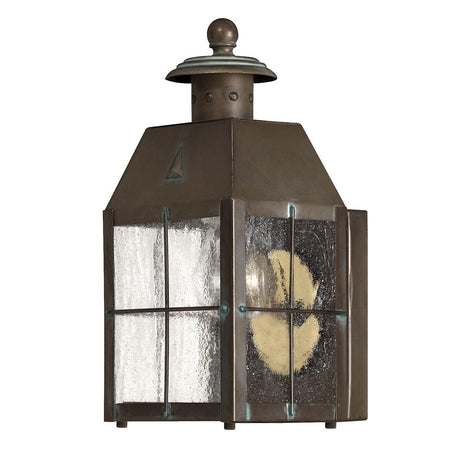 Elstead Lighting - QN-NANTUCKET-XS-AS - Outdoor Wall Light