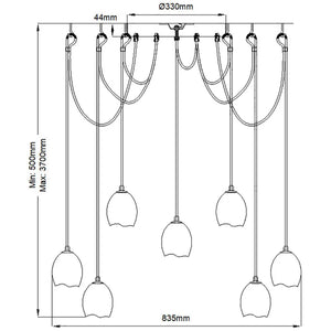 Elstead Lighting - QN-NULA-12P - Pendant