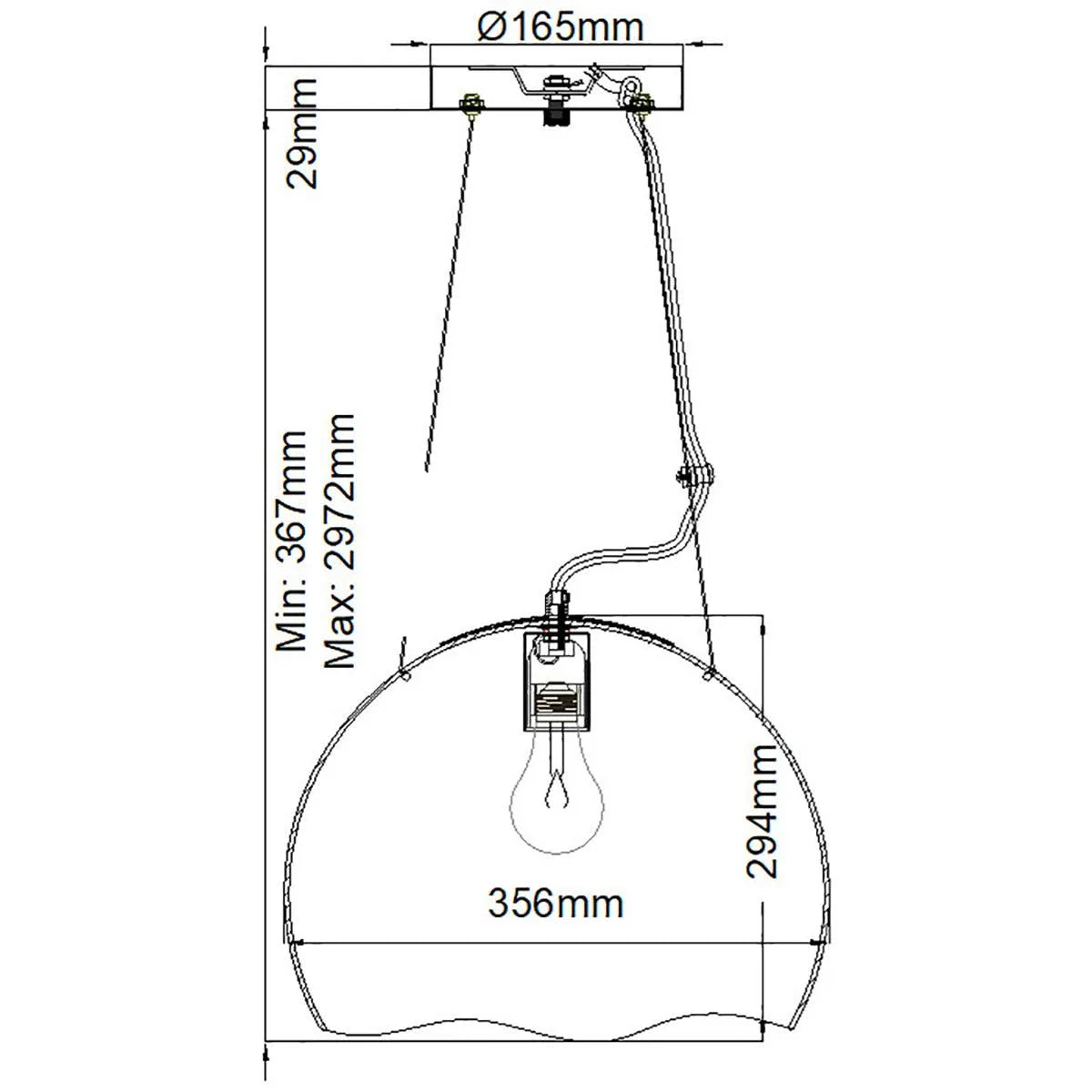 Elstead Lighting - QN-NULA-1P - Pendant