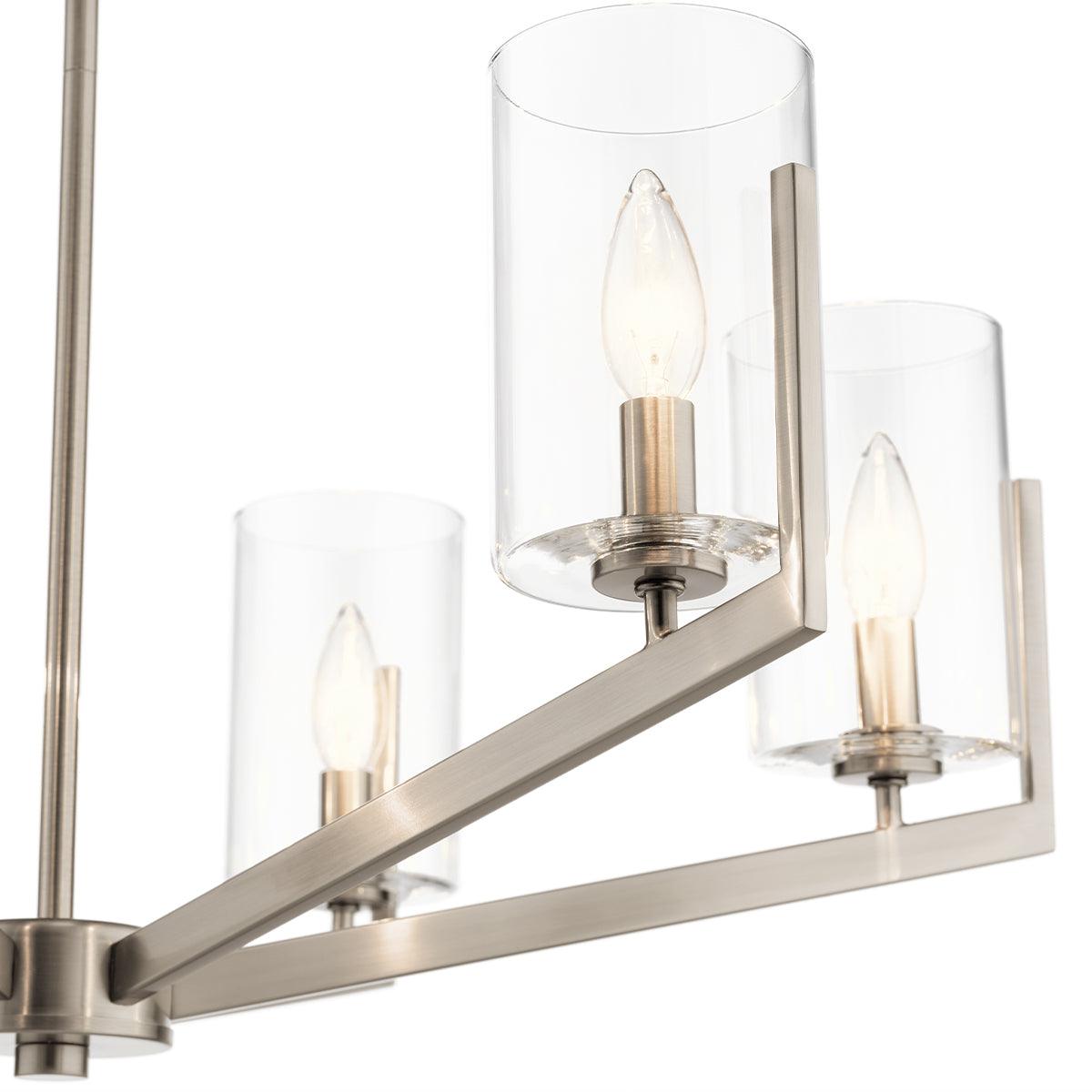 Elstead Lighting - QN-NYE6-CLP - Elstead Lighting Quintiesse Collection Nye 6 Light Chandelier from the Nye range. Part Number - QN-NYE6-CLP