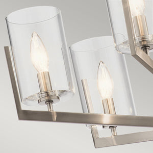 Elstead Lighting - QN-NYE6-CLP - Elstead Lighting Quintiesse Collection Nye 6 Light Chandelier from the Nye range. Part Number - QN-NYE6-CLP