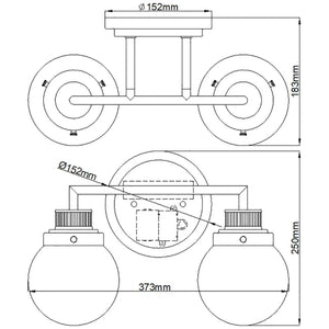 Elstead Lighting - QN-POPPY2-PC-BATH - Wall Light