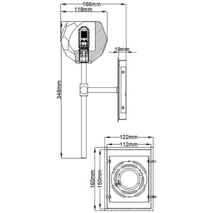 Elstead Lighting - QN-REGALIA1-PC-BATH - Wall Light