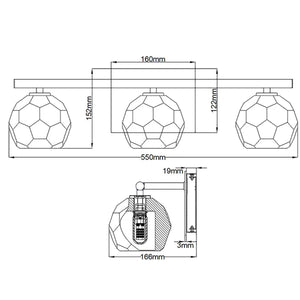 Elstead Lighting - QN-REGALIA3-PC-BATH - Wall Light