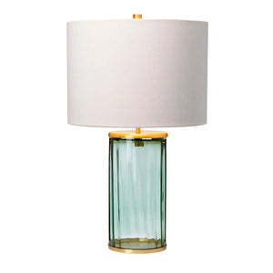 Elstead Lighting - QN-RENO-GREEN-AB - Table Lamp