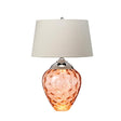 Elstead Lighting - QN-SAMARA-TL-SLM - Elstead Lighting Quintiesse Collection Samara Table Lamp - Salmon from the Samara range. Part Number - QN-SAMARA-TL-SLM