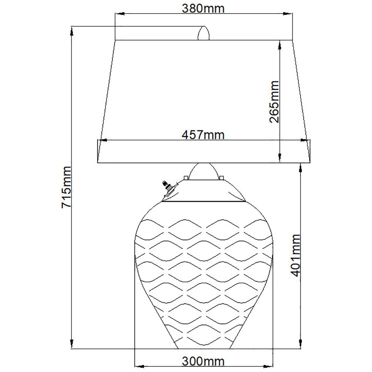 Elstead Lighting - QN-SAMARA-TL-SLM - Elstead Lighting Quintiesse Collection Samara Table Lamp - Salmon from the Samara range. Part Number - QN-SAMARA-TL-SLM