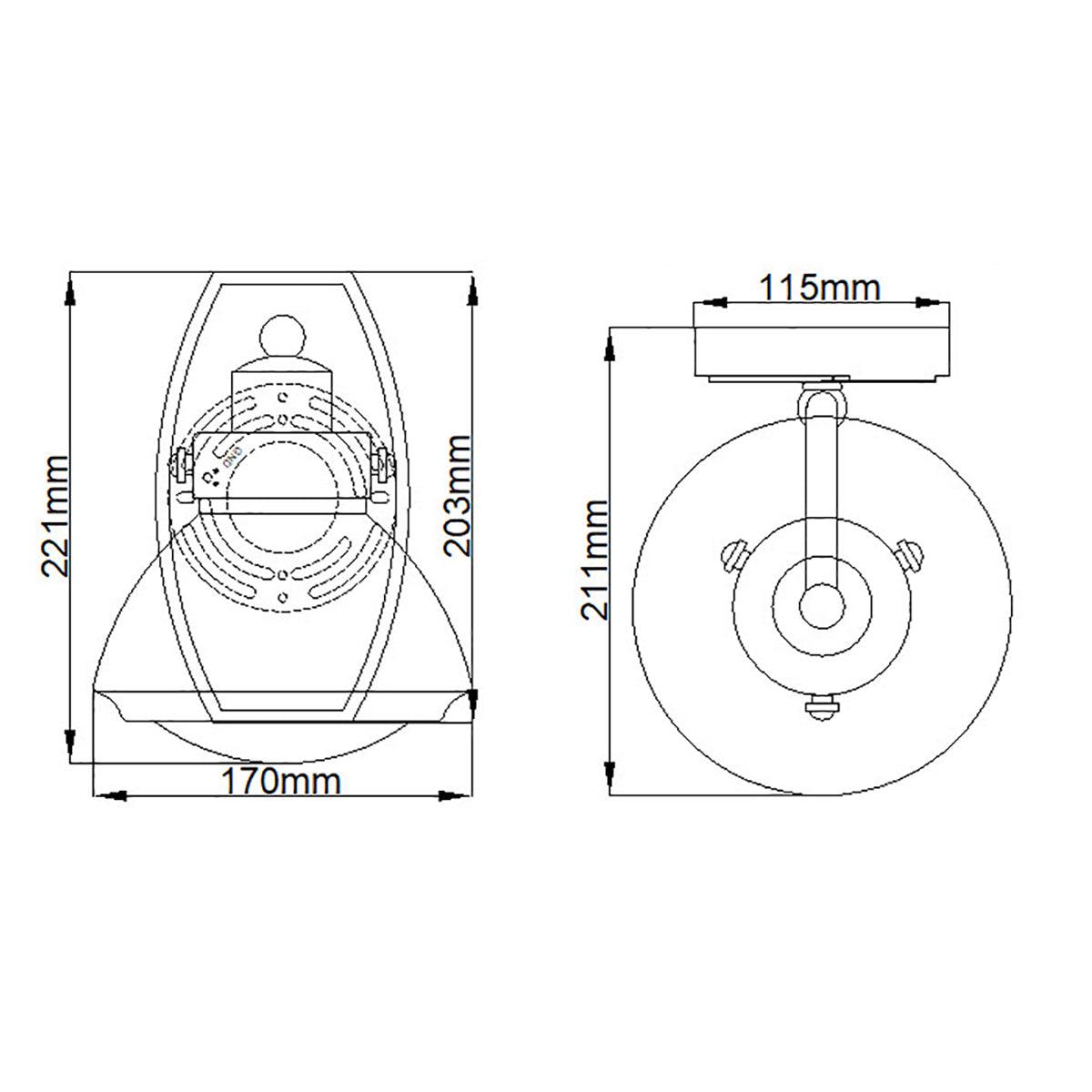 Elstead Lighting - QN-SCHOLAR1 - Wall Light