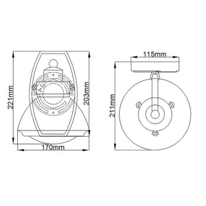 Elstead Lighting - QN-SCHOLAR1 - Wall Light