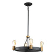 Elstead Lighting - QN-SILAS-4P-DZ - Pendant