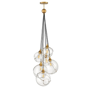 Elstead Lighting - QN-SKYE-6P - Elstead Lighting Quintiesse Collection Skye 6 Light Pendant from the Skye range. Part Number - QN-SKYE-6P