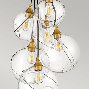 Elstead Lighting - QN-SKYE-6P - Elstead Lighting Quintiesse Collection Skye 6 Light Pendant from the Skye range. Part Number - QN-SKYE-6P