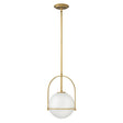 Elstead Lighting - QN-SOMERSET-P-O-HB - Elstead Lighting Quintiesse Collection Somerset 1 Light Medium Pendant from the Somerset range. Part Number - QN-SOMERSET-P-O-HB