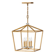 Elstead Lighting - QN-STINSON-4P-L-DBR - Pendant