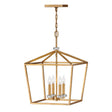 Elstead Lighting - QN-STINSON-4P-L-DBR - Elstead Lighting Quintiesse Collection Stinson 4 Light Large Pendant/ Semi-Flush from the Stinson range. Part Number - QN-STINSON-4P-L-DBR