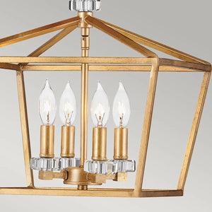 Elstead Lighting - QN-STINSON-4P-M-DBR - Pendant