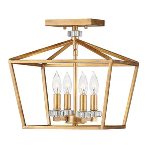 Elstead Lighting - QN-STINSON-4P-M-DBR - Pendant