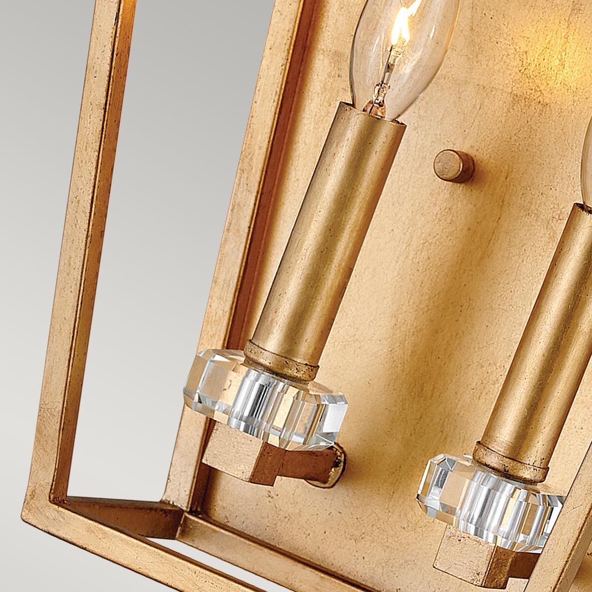 Elstead Lighting - QN-STINSON2-DBR - Elstead Lighting Quintiesse Collection Stinson 2 Light Wall Light from the Stinson range. Part Number - QN-STINSON2-DBR