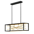 Elstead Lighting - QN-STYX-LED-ISLE-BG - Linear Chandelier