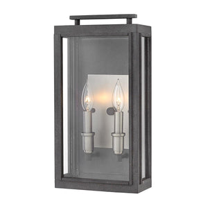 Elstead Lighting - QN-SUTCLIFFE-M-AZ - Elstead Lighting Quintiesse Collection Sutcliffe 2 Light Wall Lantern - Aged Zinc from the Sutcliffe range. Part Number - QN-SUTCLIFFE-M-AZ