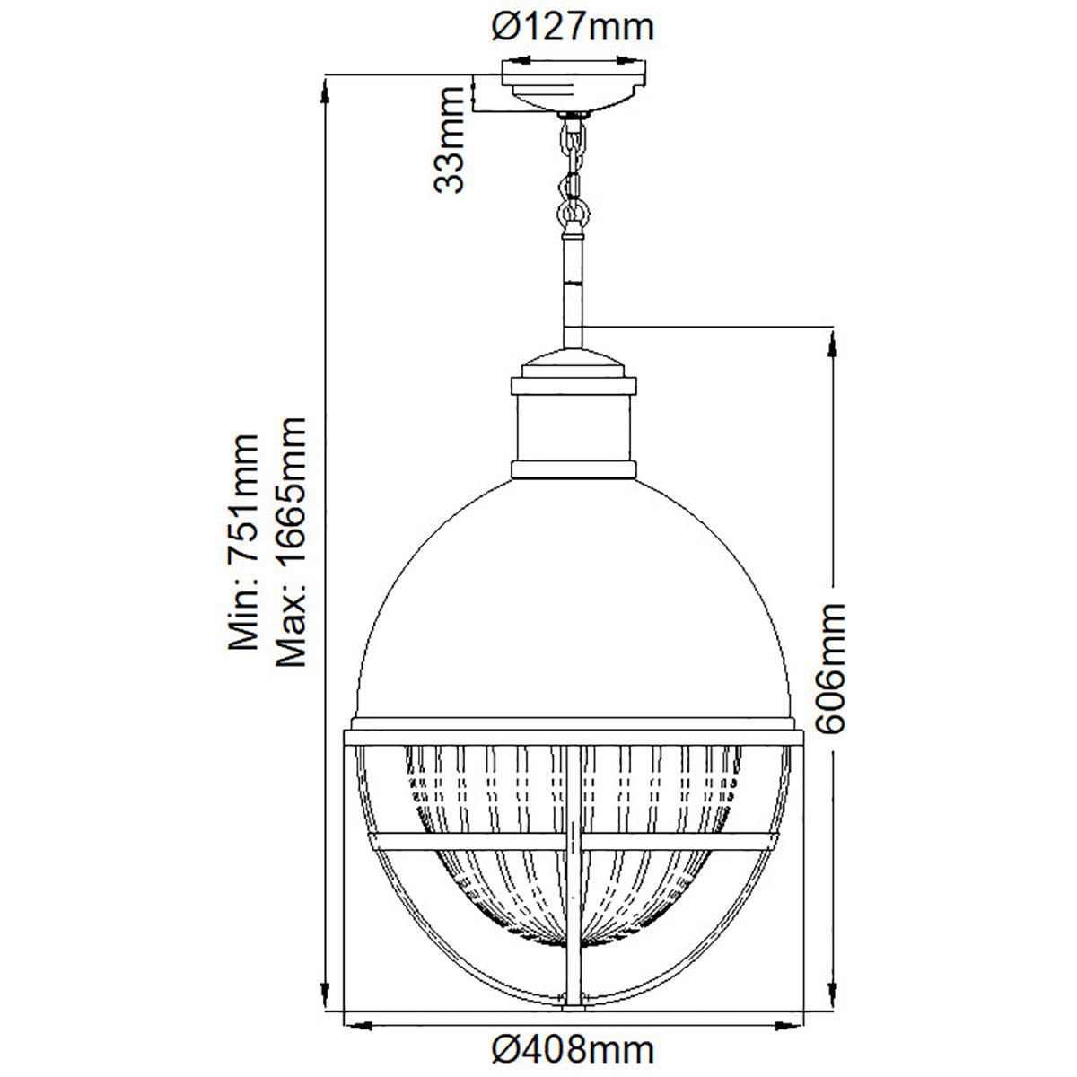 Elstead Lighting - QN-TOLLIS-P-BN - Elstead Lighting Quintiesse Collection Tollis 1 Light Pendant from the Tollis range. Part Number - QN-TOLLIS-P-BN