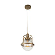 Elstead Lighting - QN-TRIOCENT-P-NBR - Elstead Lighting Quintiesse Collection Triocent 1 Light Pendant/ Semi-Flush from the Triocent range. Part Number - QN-TRIOCENT-P-NBR