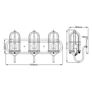 Elstead Lighting - QN-URBANREST3 - Wall Light