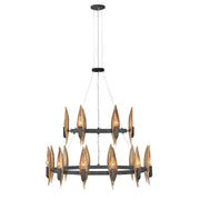 Elstead Lighting - QN-WILLOW18-CBK - Elstead Lighting Quintiesse Collection Willow 18 Light Chandelier from the Willow range. Part Number - QN-WILLOW18-CBK