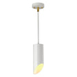 Elstead Lighting - QUINTO1P-WAB - Elstead Lighting Pendant from the Quinto range. Quinto 1 Light Pendant - White Aged Brass Product Code = QUINTO1P-WAB