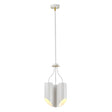 Elstead Lighting - QUINTO3-WAB - Elstead Lighting Chandelier from the Quinto range. Quinto 3 Light Chandelier - White Aged Brass Product Code = QUINTO3-WAB