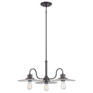 Elstead Lighting - QZ-ADMIRAL-3P-IB - Chandelier