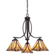 Elstead Lighting - QZ-ASHEVILLE3 - Quoizel Chandelier from the Asheville range. Asheville 3 Light Chandelier Product Code = QZ-ASHEVILLE3