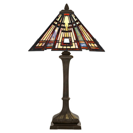 Elstead Lighting - QZ-CLASSIC-CRAFT-TL - Quoizel Table Lamp from the Classic Craftsman range. Classic Craftsman 2 Light Table Lamp Product Code = QZ-CLASSIC-CRAFT-TL