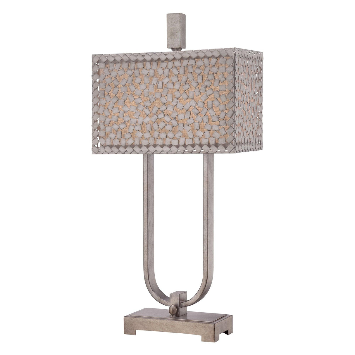 Elstead Lighting - QZ-CONFETTI-TL - Quoizel Table Lamp from the Confetti range. Confetti 2 Light Desk Lamp Product Code = QZ-CONFETTI-TL