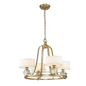 Elstead Lighting - QZ-GOTHAM4-BB - Quoizel Chandelier from the Gotham range. Gotham 4 Light Chandelier Product Code = QZ-GOTHAM4-BB