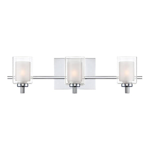 Elstead Lighting - QZ-KOLT3-PC-BATH - Quoizel Wall Light from the Kolt range. Kolt 3 Light Wall Light Product Code = QZ-KOLT3-PC-BATH