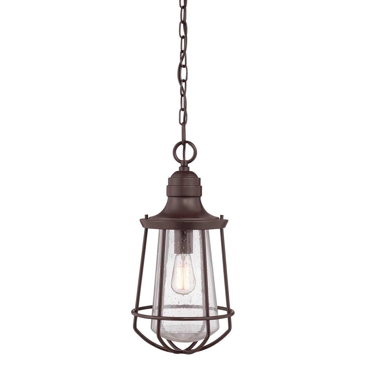 Elstead Lighting - QZ-MARINE8-L - Quoizel Outdoor Hanging from the Marine range. Marine 1 Light Large Chain Lantern Product Code = QZ-MARINE8-L