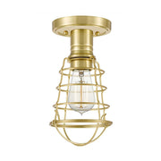 Elstead Lighting - QZ-MIXON-SF-BB - Ceiling Semi-Flush