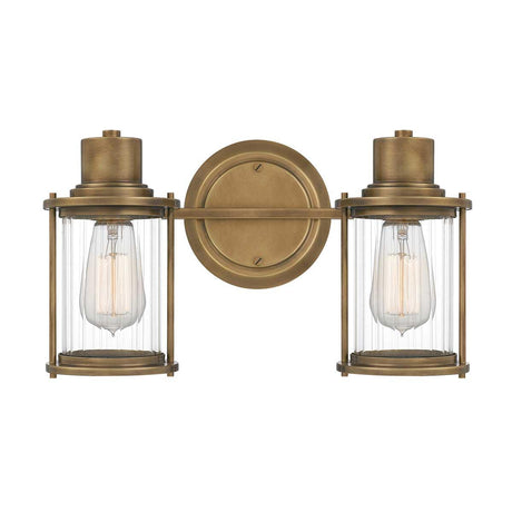 Elstead Lighting - QZ-RIGGS2-BATH-WS - Quoizel Wall Light from the Riggs range. Riggs 2 Light Wall Light Product Code = QZ-RIGGS2-BATH-WS