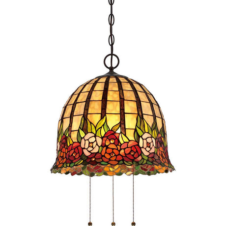 Elstead Lighting - QZ-ROSECLIFFE-P - Quoizel Pendant from the Rosecliffe range. Rosecliffe 3 Light Pendant Product Code = QZ-ROSECLIFFE-P