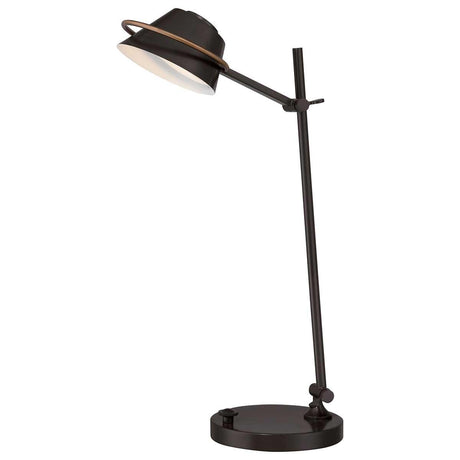 Elstead Lighting - QZ-SPENCER-TL-WT - Quoizel Table Lamp from the Spencer range. Spencer LED Table Lamp in Western Bronze Product Code = QZ-SPENCER-TL-WT