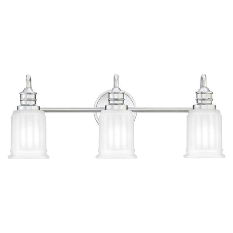 Elstead Lighting - QZ-SWELL3-PC-BATH - Quoizel Wall Light from the Swell range. Swell 3 Light Wall Light Product Code = QZ-SWELL3-PC-BATH