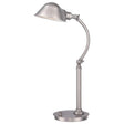 Elstead Lighting - QZ-THOMPSON-TLBN - Quoizel Table Lamp from the Thompson range. Thompson LED Table Lamp in Brushed Nickel Product Code = QZ-THOMPSON-TLBN