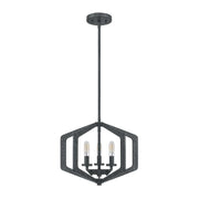 Elstead Lighting - QZ-VANGUARD-3P-OK - Quoizel Pendant from the Vanguard range. Vanguard 3 Light Pendant Product Code = QZ-VANGUARD-3P-OK