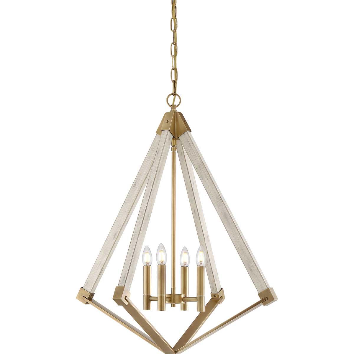 Elstead Lighting - QZ-VIEW-POINT-L - Quoizel Chandelier from the View Point range. View Point 4 Light Chandelier Product Code = QZ-VIEW-POINT-L