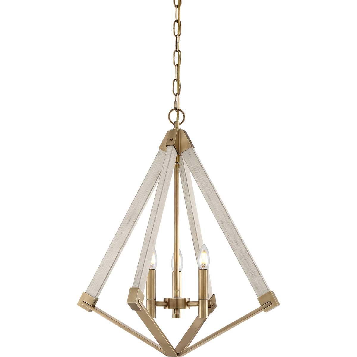 Elstead Lighting - QZ-VIEW-POINT-S - Quoizel Chandelier from the View Point range. View Point 3 Light Chandelier Product Code = QZ-VIEW-POINT-S