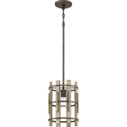 Elstead Lighting - QZ-WOOD-HOLLOW-MP - Pendant