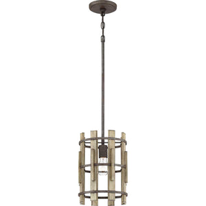 Elstead Lighting - QZ-WOOD-HOLLOW-MP - Pendant