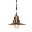 Elstead Lighting - SHELDON-CH-BR - Elstead Lighting Outdoor Hanging from the Sheldon range. Sheldon 1 Light Chain Lantern Product Code = SHELDON-CH-BR